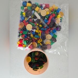 Lot Of Game Chips Pieces Vtg